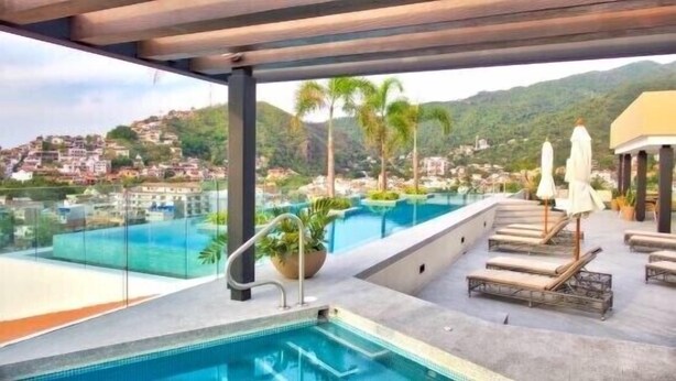 Outdoor pool - ROMANTIC ZONE ZENITH STUDIO (Puerto Vallarta)
