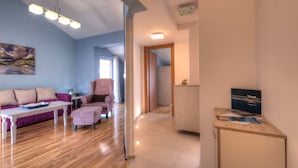 Blue Apartment, Attic | Área de estar