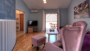 Blue Apartment, Attic | Área de estar
