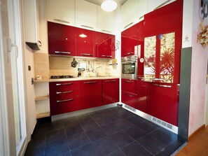 Apartment, Kitchen | Private kitchen - Lussuosa Dimora Fiumara (Genoa)