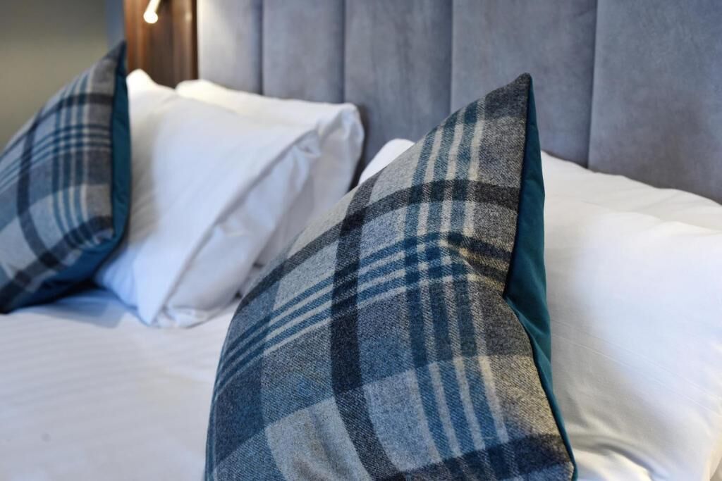 premium bedding, memory-foam beds, in-room safe, individually decorated