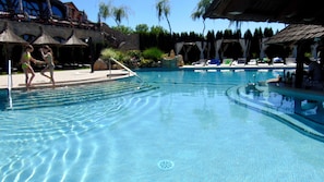 Seasonal outdoor pool