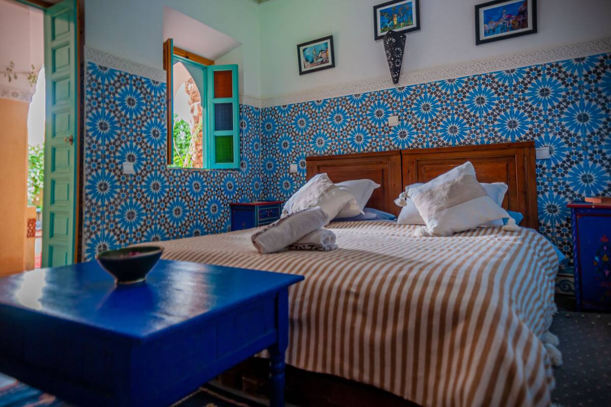 Chambre Tafraout | ملاءات من القطن المصري وأغطية فراش متميزة وألحفة محشوة بالريش
