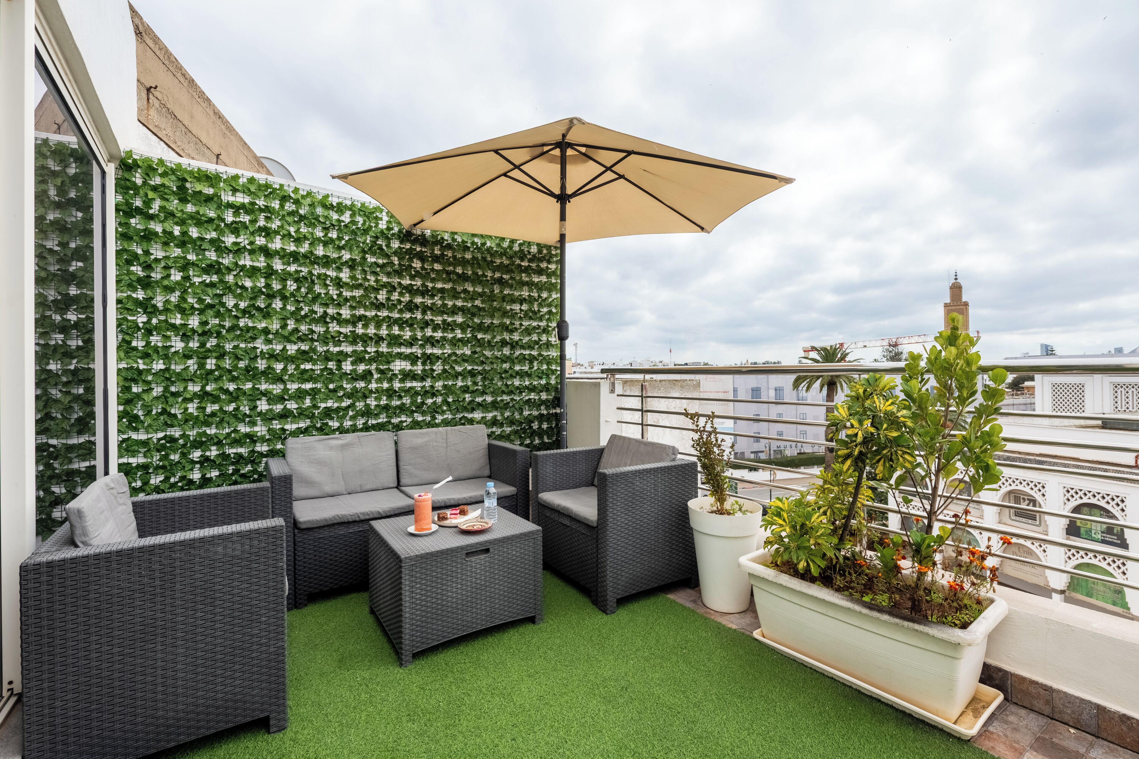 Familiesuite, 2 soverom | Terrasse/patio