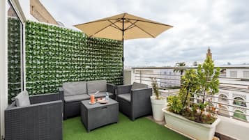 Familiesuite, 2 soverom | Terrasse/patio