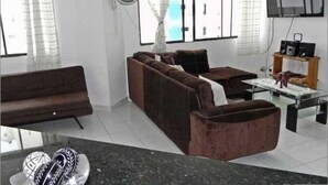 Family Apartment, Multiple Beds | Living area | Flat-screen TV - APARTAMENTO RODADERO 27 (Santa Marta)