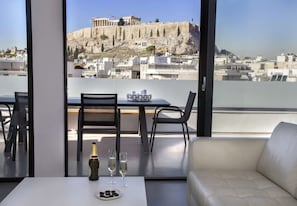 Appartement Luxe, 3 chambres | Vue depuis lâhĂ©bergement