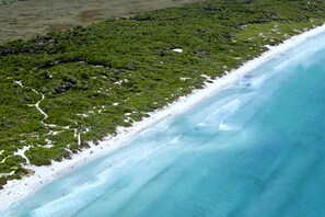 Sun-loungers, beach towels