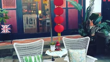 Majoituspaikan julkisivu