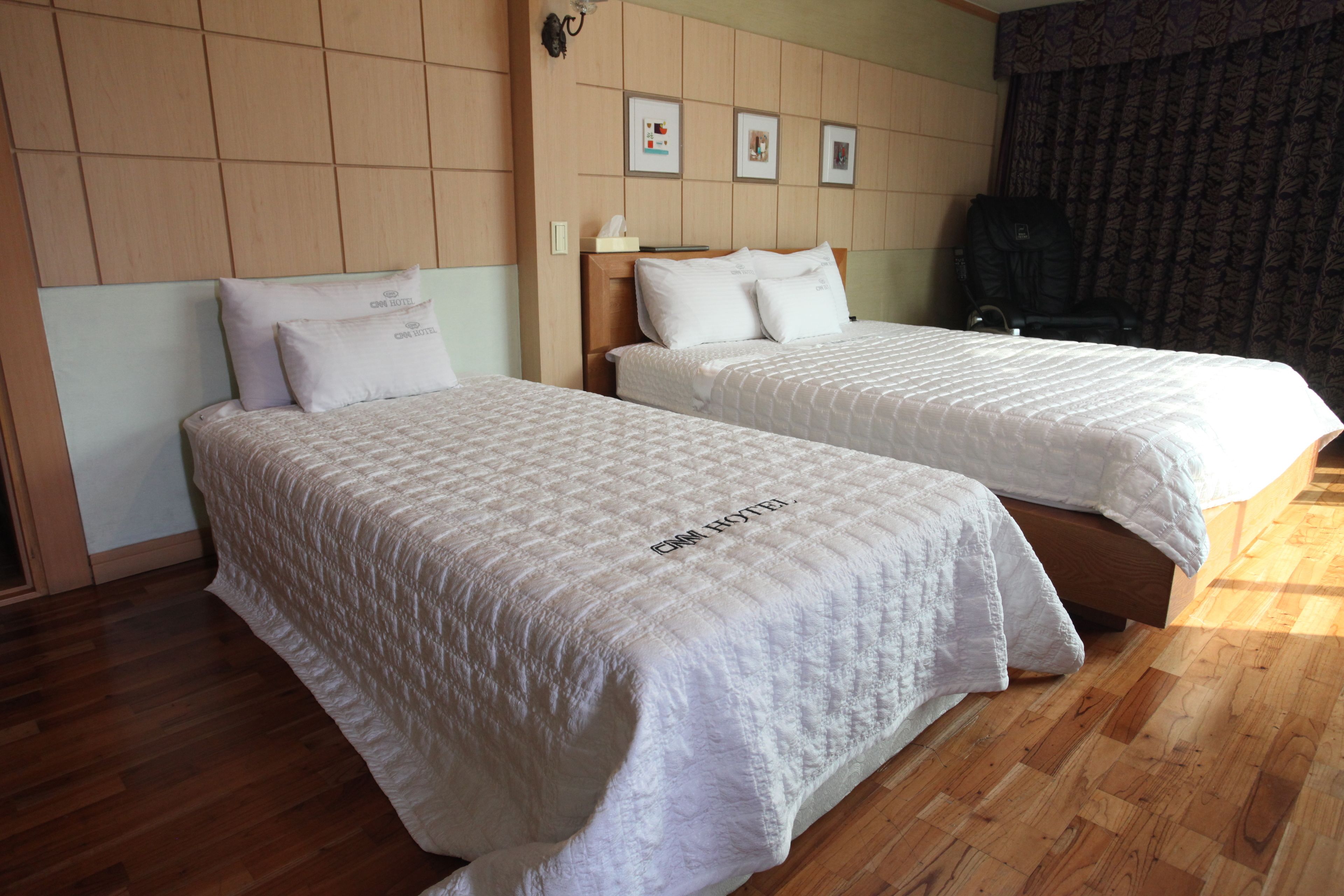 suite (twin room) | minibar, individually decorated, individually furnished, desk