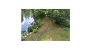 Property grounds - The Red Bridge House. 360° of lake views. (Ludlow)