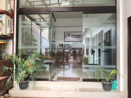 Entrada de la propiedad