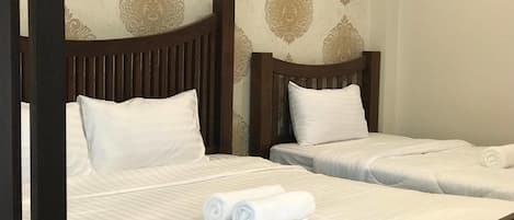 Familienzimmer | Verdunkelungsvorhänge, kostenloses WLAN