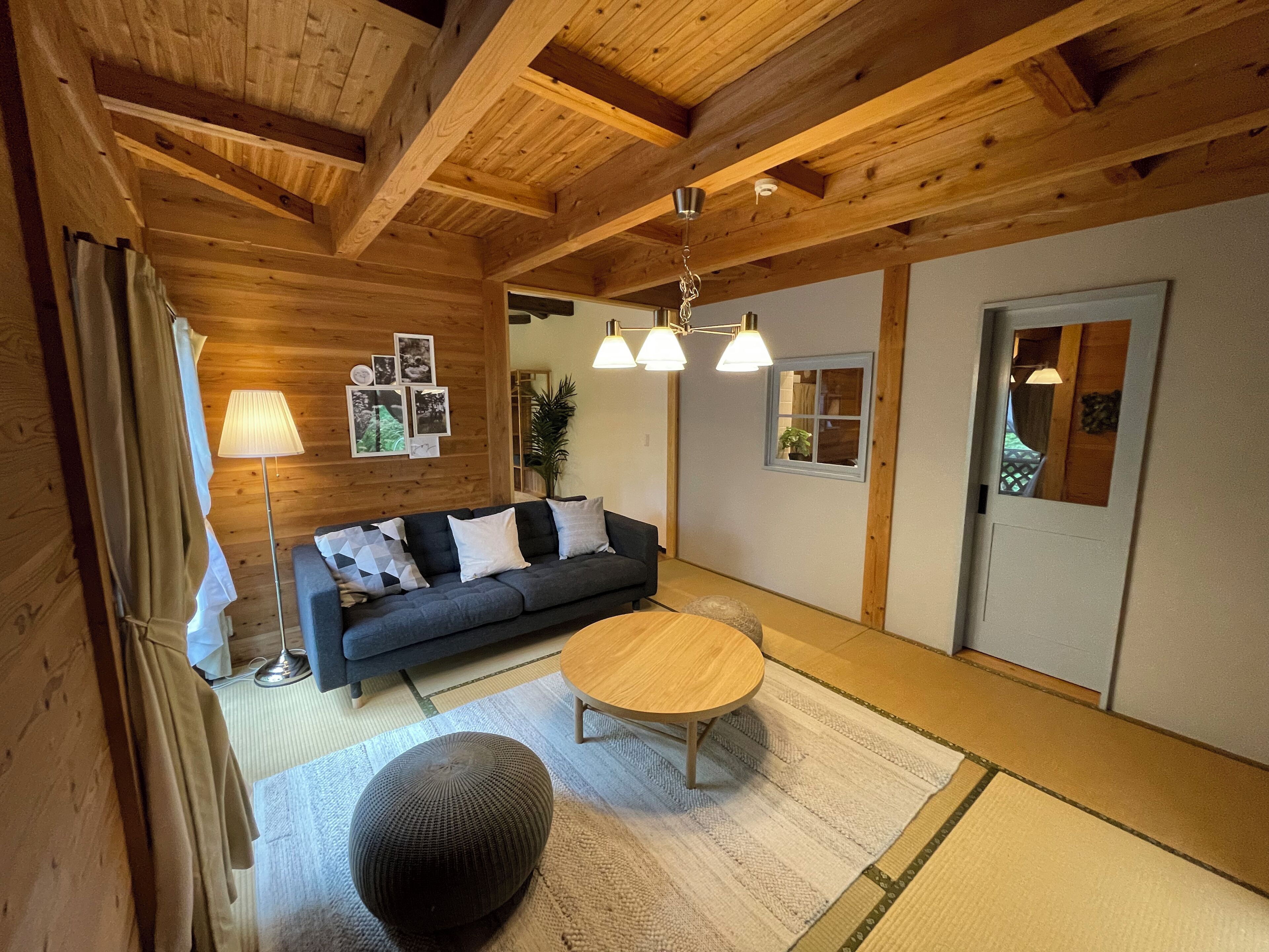 Holiday Home (Momiji) | Living area | Flat-screen TV