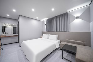 Ropa de cama de alta calidad, decoración personalizada y wifi gratis