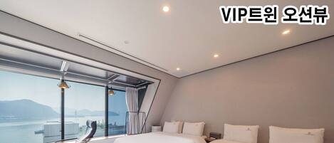 Ropa de cama de alta calidad, decoración personalizada y wifi gratis