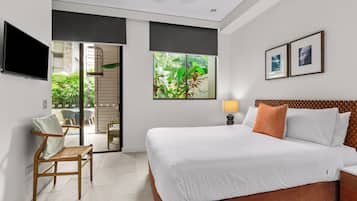 2 Bedroom Resort Apartment with Courtyard | 2 bedrooms, premium bedding, soundproofing, iron/ironing board