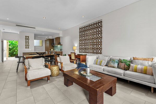 Lägenhet - 2 sovrum - bottenvåning | 2 sovrum, sängtillbehör av högsta kvalitet och ljudisolering