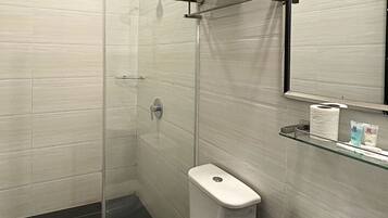 Premium bedding, desk, iron/ironing board (on request), free WiFi