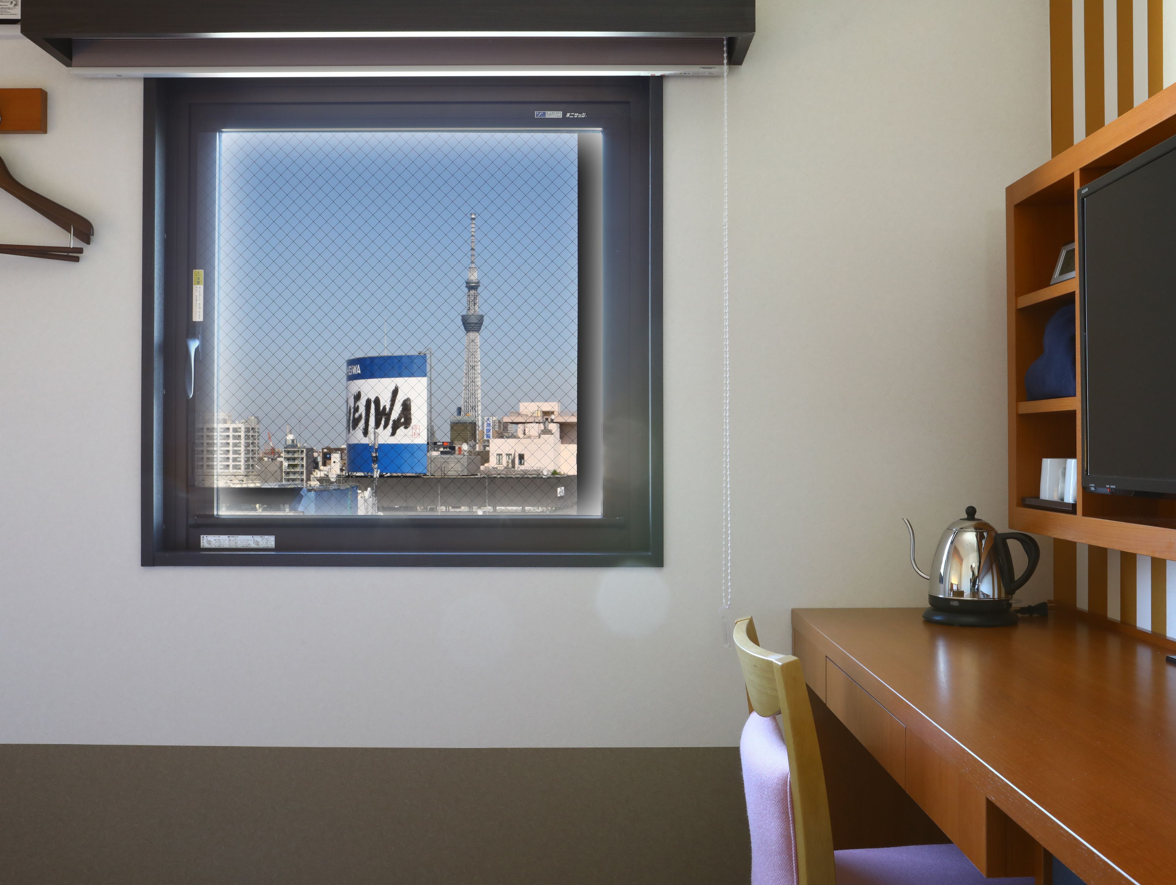 city view deluxe double-15sqm 140cm×200cm -non smoking | city view