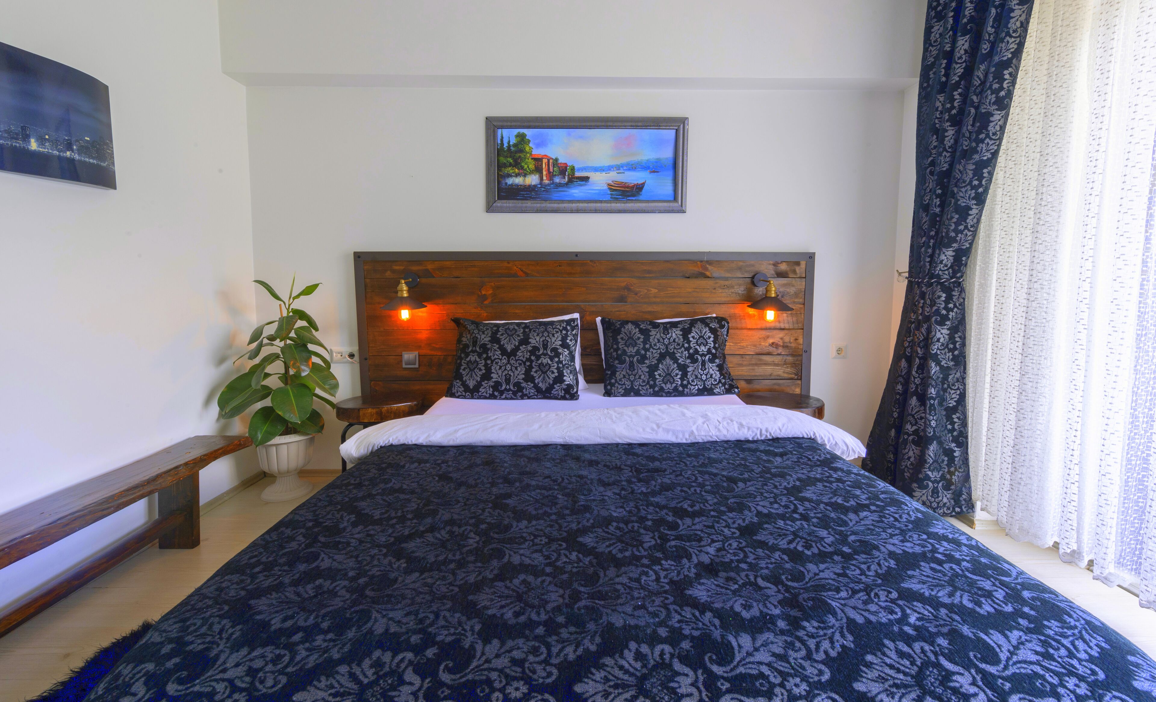 standard double or twin room | premium bedding, individually decorated, desk, soundproofing