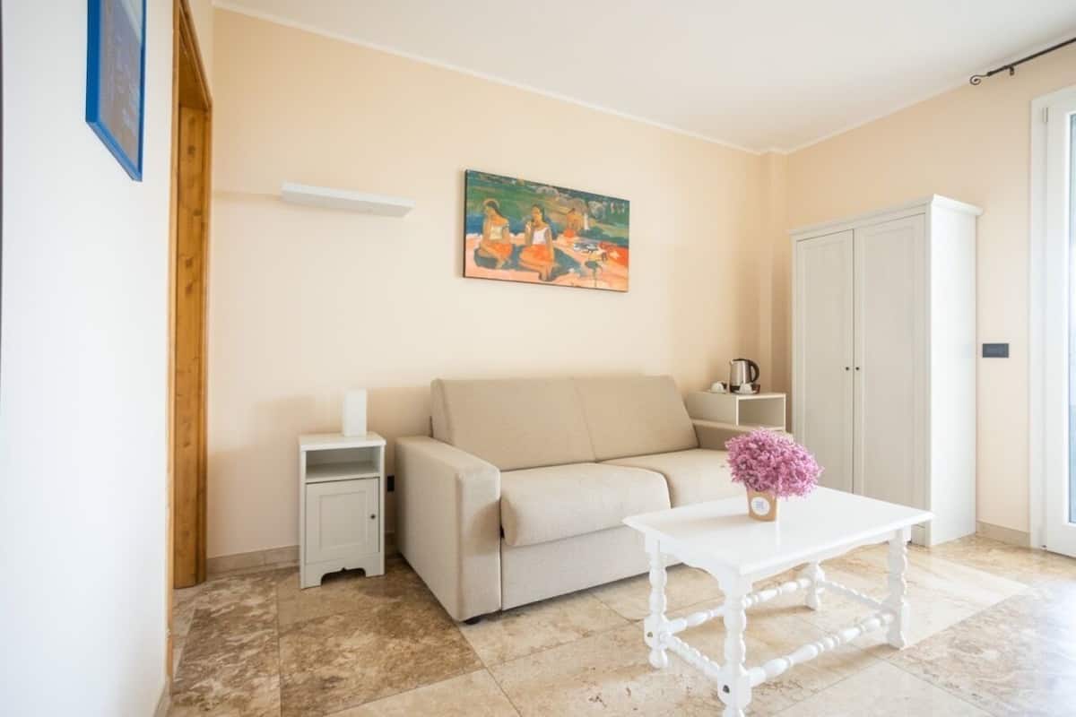 Suite panorámica, habitaciones conectadas, vista al jardín | 1 habitación, minibar, insonorización y wifi gratis