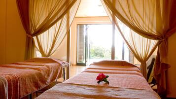 Body treatments, facials, massage/treatment rooms