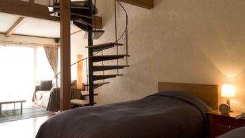 Nhà Duplex (M Room) | Truy cập Internet không dây miễn phí, bộ trải giường