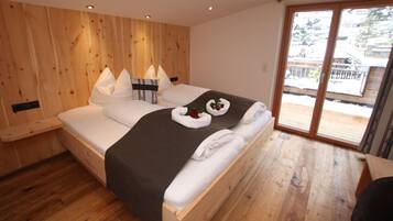 Premium bedding, memory-foam beds, in-room safe, individually decorated