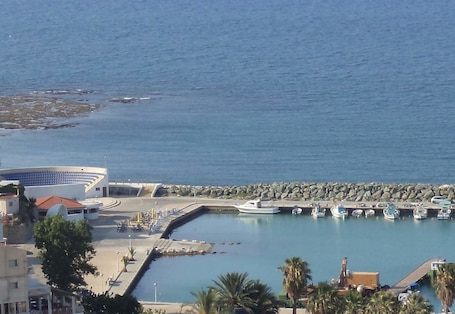 View from property. Tylos Beach Hotel