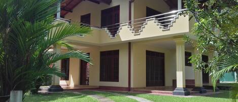 Fassade der Unterkunft