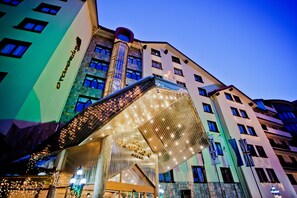 Façade de l’hébergement