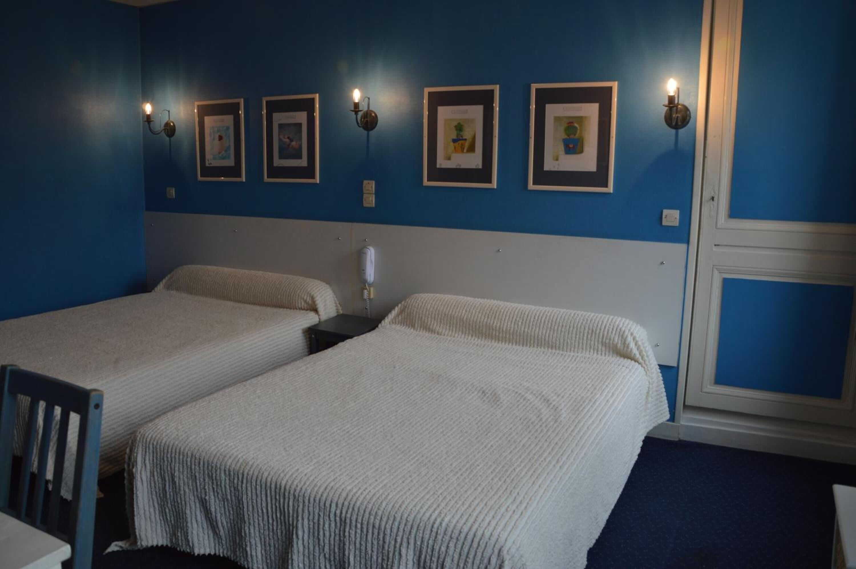 individually decorated, individually furnished, desk, rollaway beds