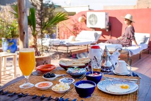 Double or Twin Room | Terrace/patio - Riad Rose Meryam (Marrakech)