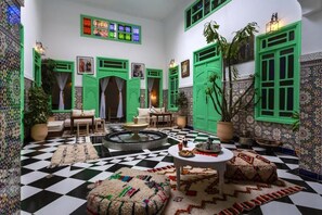 Living area - Riad Rose Meryam (Marrakech)