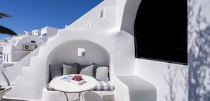 Luksus-suite - privat pool (Queen) | Terrasse/gårdhave