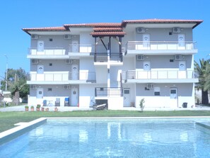 Aerial view - Vergina Pension (Sithonia)