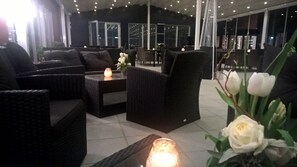 Sala de estar en el lobby