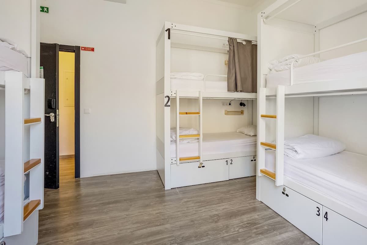 6 Beds in Mixed Dormitory | Iron/ironing board, free WiFi
