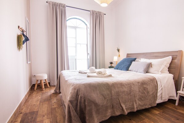 Apartment, 1 Bedroom | 1 bedroom, iron/ironing board, free WiFi, bed sheets - Faro Central - Holiday Apartments (Faro)