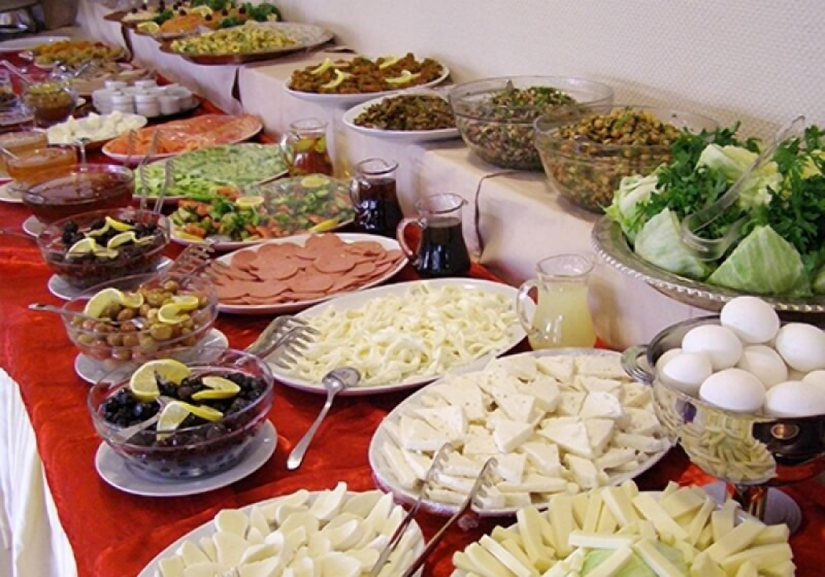 Gratis morgenmadsbuffet hver dag