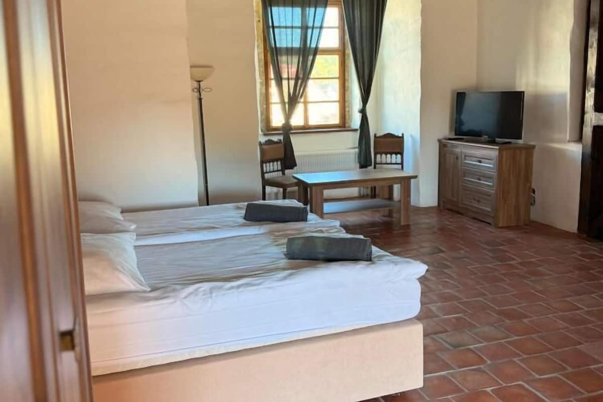 Blackout curtains, soundproofing, bed sheets