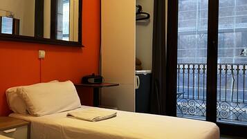 Twin kamer, balkon (Shared bathroom) | Gratis wifi, beddengoed