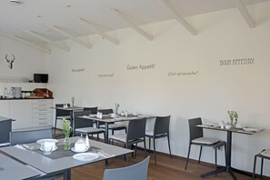 Daily buffet breakfast (EUR 12.50 per person)