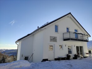 Façade de l’hébergement