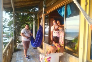 Junior Room, Mixed Dorm, Refrigerator & Microwave, Sea Facing | Living area