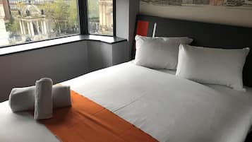 Soundproofing, iron/ironing board, free WiFi, bed sheets