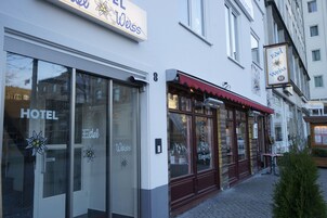 Overnatningsstedets facade