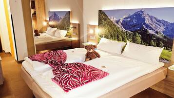 Premium bedding, in-room safe, individually decorated, desk