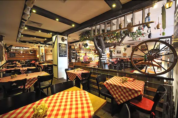 Dinner served, German cuisine